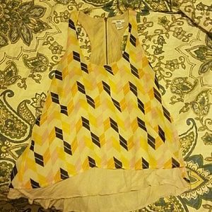 Multi Color layered Tank Top